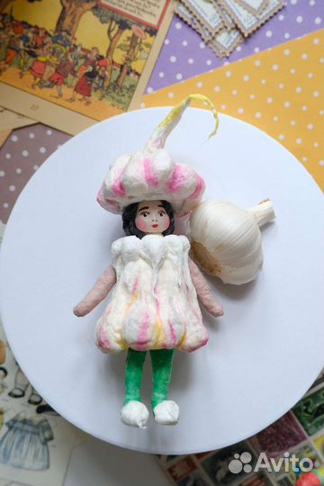 Ватные ёлочные игрушки