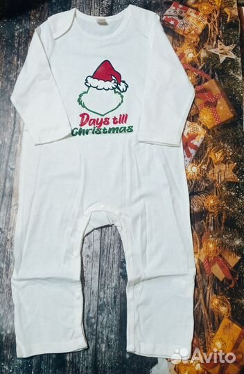 Слип новогодний р. 86