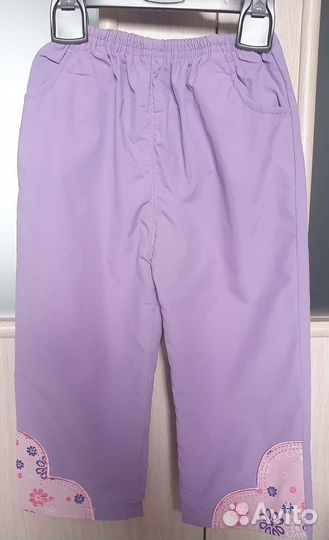 Новый костюм (кофта и брюки) на подкладе р.98-104