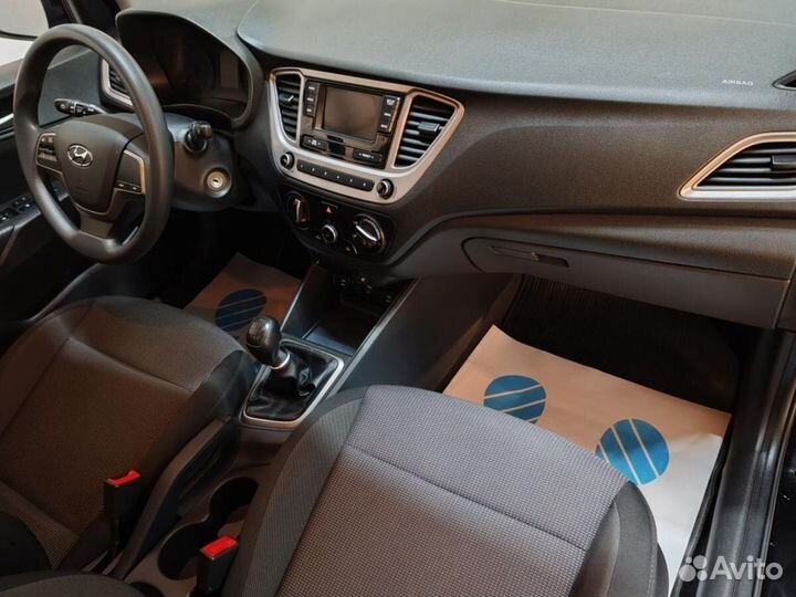 Hyundai Solaris 1.6 МТ, 2019, 75 338 км