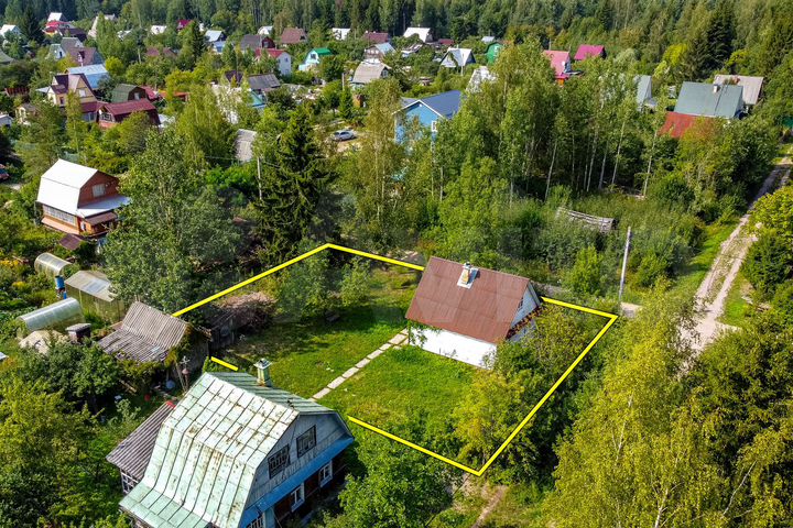 Дача 33 м² на участке 6 сот.