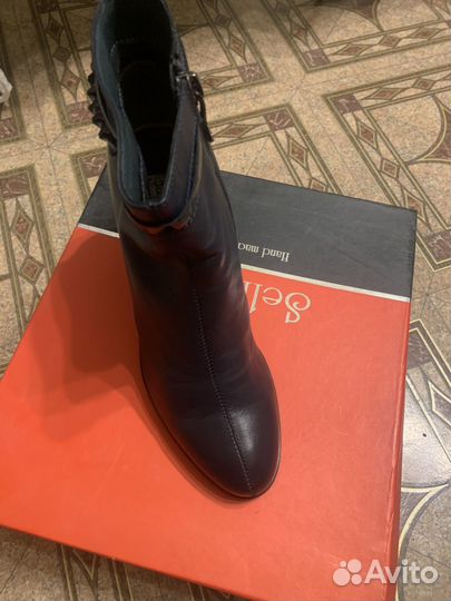 Ботильоны натуральная кожа