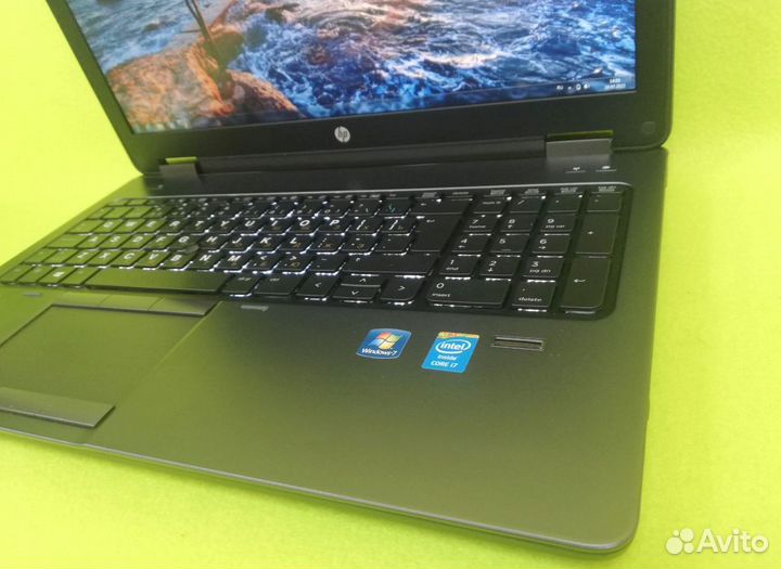 Ноутбук HP i7/12 ram/Ssd/Full Hd матовый/nvid 2Gb