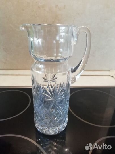 Хрустальная посуда-кувшин