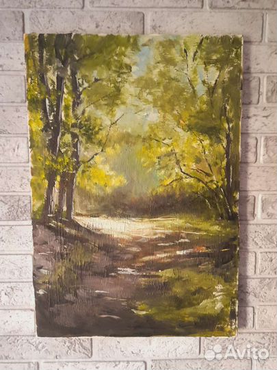 Картина маслом. Пейзаж