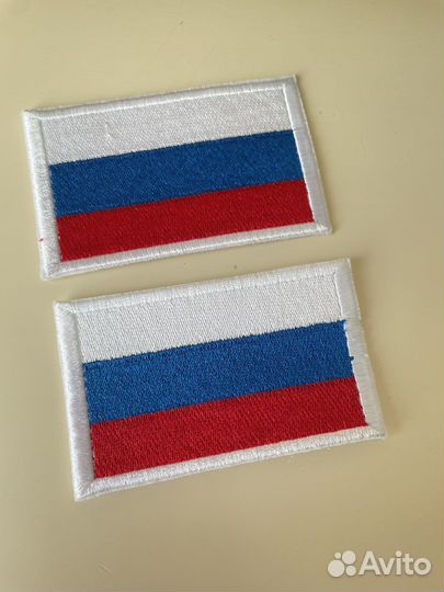 Нашивка Россия 5/8 см