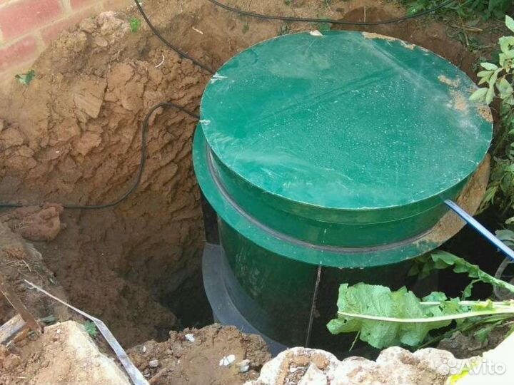 Септик био Малахит 8 накопительный