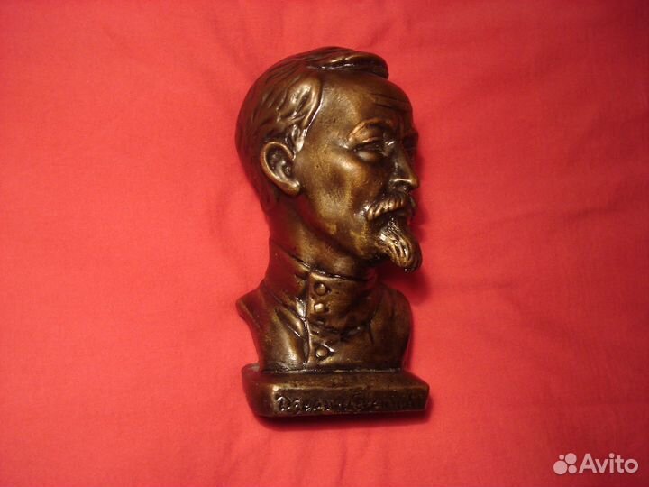 Бюст Военный Дзержинский 1960 год Редкий Феликс