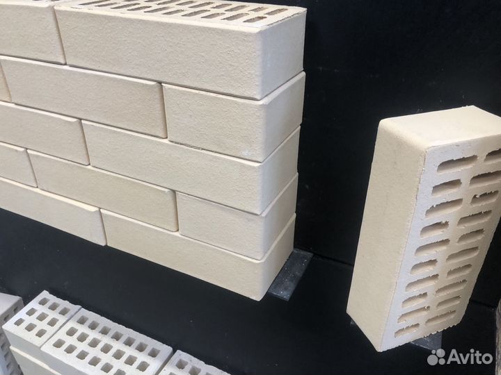 Кирпич облицовочный слоновая кость