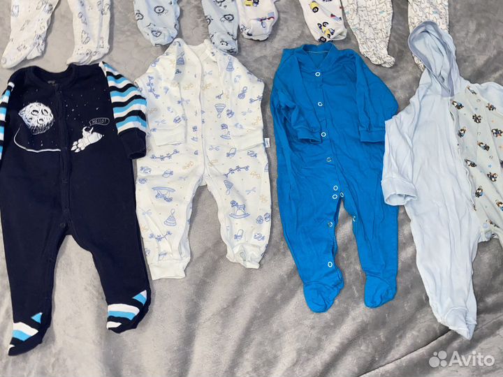 Вещи пакетом на ребенка от 0 до 3 месяцев