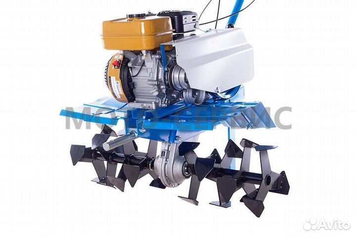 Вспашка мотоблоком