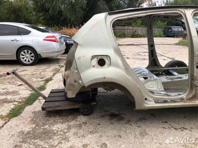 Крыло заднее четверть прав renault sandero 1 1.6 м