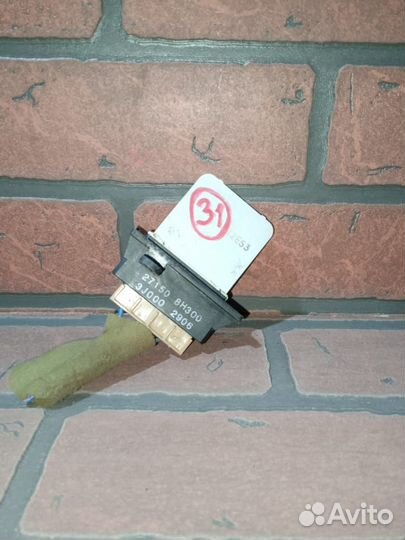 Резистор nissan X-trail NT30