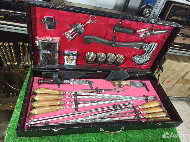 Шашлычный набор подарочный