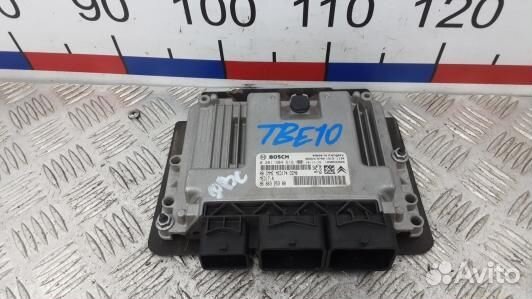 Блок управления двигателем peugeot 308 1 (TBE10PF0
