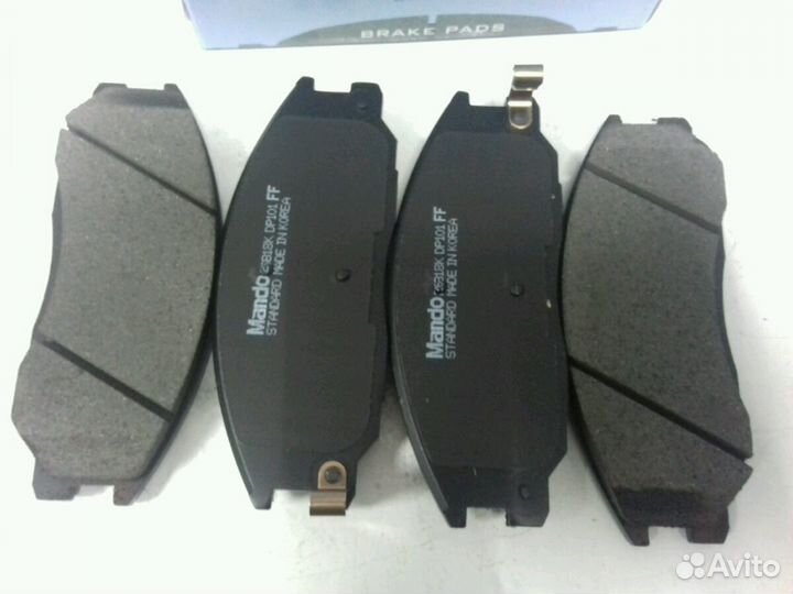 Колодки Santa Fe 00-05г, Trajet, Rexton с ABS/ESP