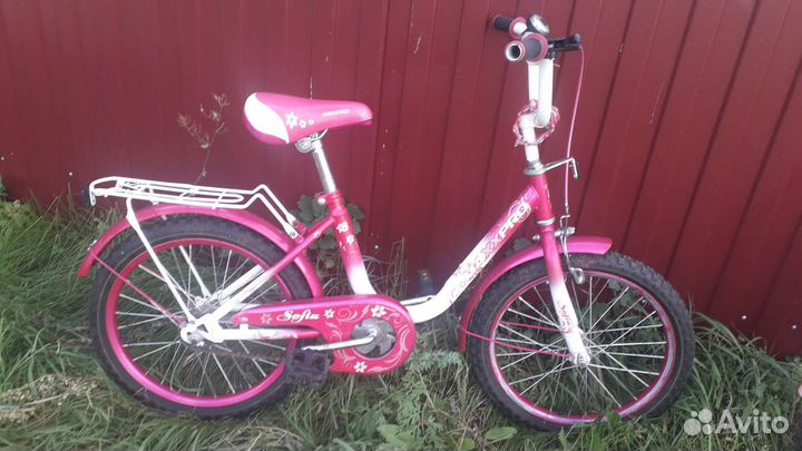 Велосипед для девочки 18 дюймов