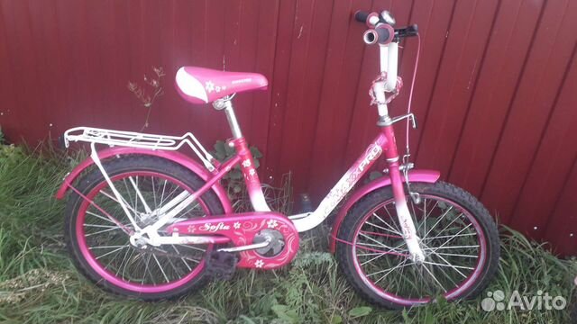 Велосипед для девочки 18 дюймов