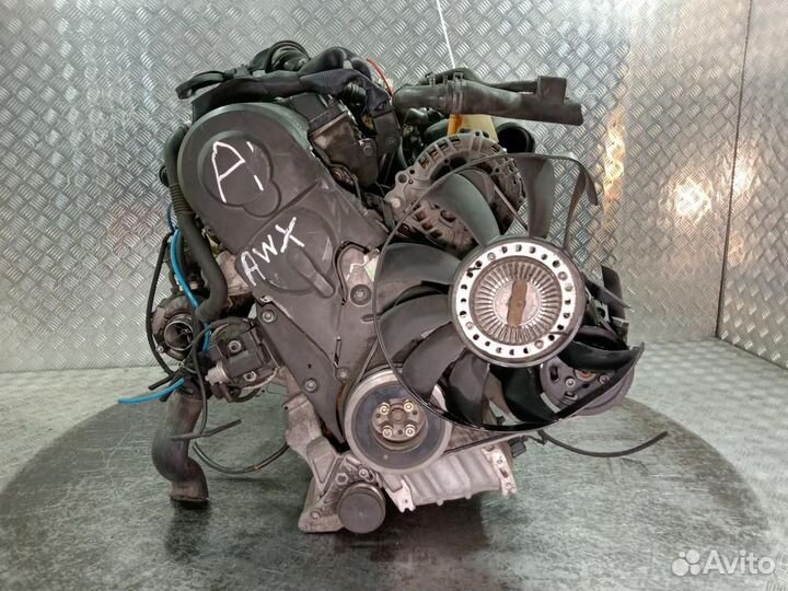 Двигатель в сборе Audi A4 B6 2002 AWX 1.9 дизель