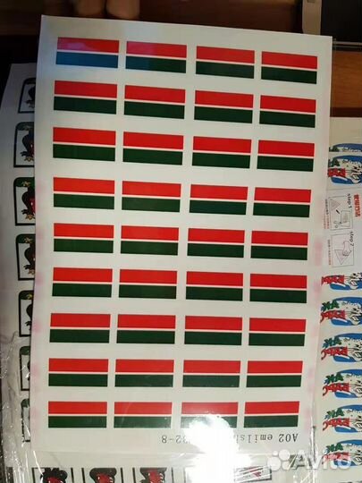 Тату Наклейки Герб Флаг Татарстана акбарс