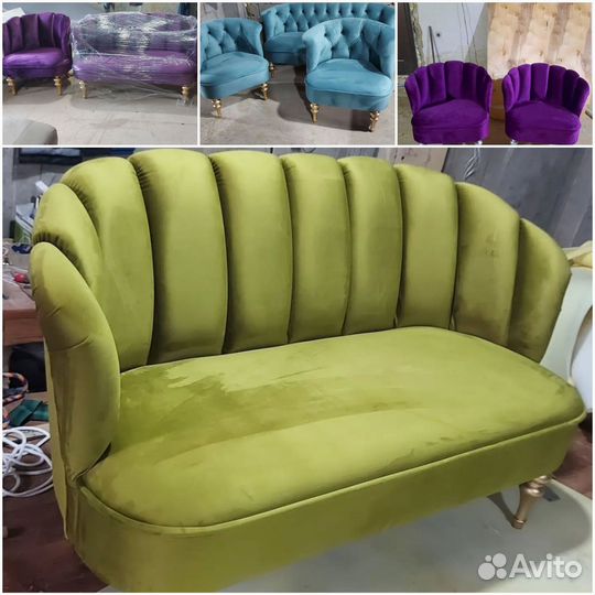 Диванчики банкетки и пуфы