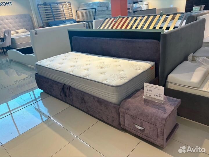 Кровать Орматек с подьемным+ тумба