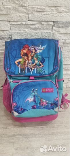 Рюкзак школьный для девочки lego