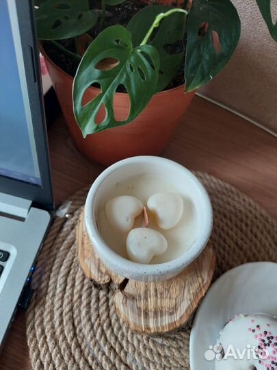 Свеча с подставкой