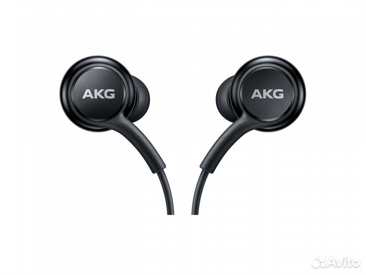 Наушники проводные Samsung AKG черные