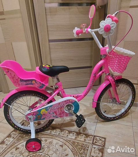 Велосипед детский 16 rush hour princess 110-125 см