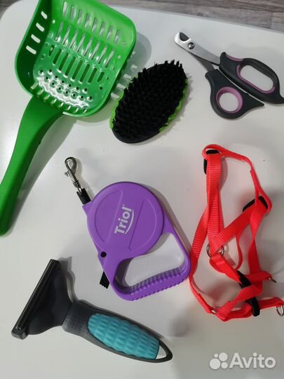 Вещи для ухода за кошкой/кроликом