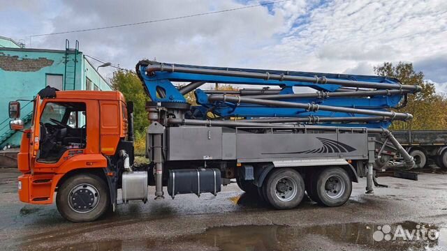 Автобетононасос КамАЗ АБН-32 (шасси КамАЗ 65115), 2023
