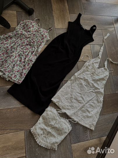 Вещи женские сарафан топ джинсы юбка