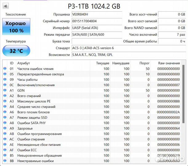 Ssd KingSpec 1 тб