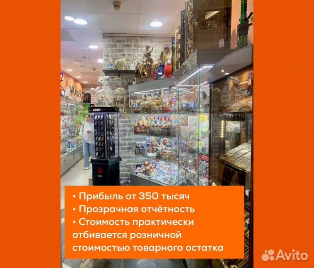 Готовый бизнес Табачный магазин в центре Москвы