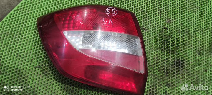 Фонарь задний левый Гранта 1