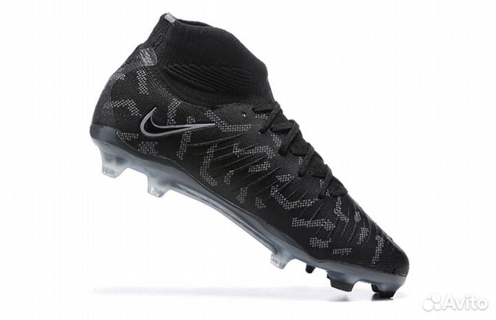 Футбольные бутсы nike phantom luna цвет черный