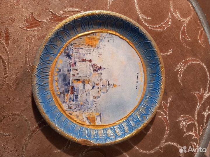Тарелка с картиной