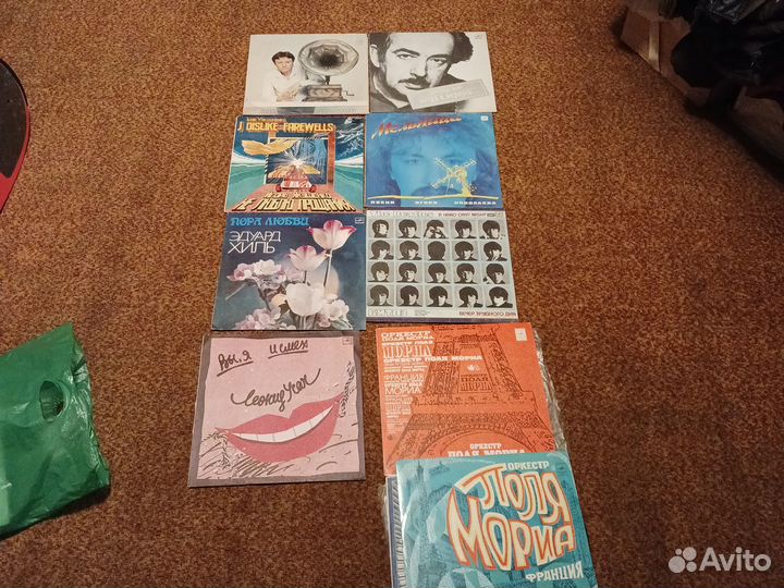 Виниловые пластинки СССР