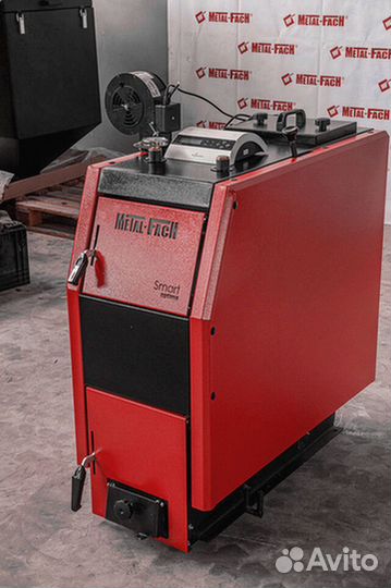 Полуавтоматический угольный котел 32 кВт