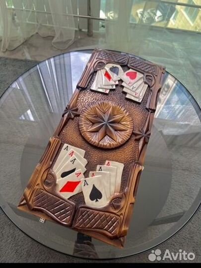 Нарды со стеклом