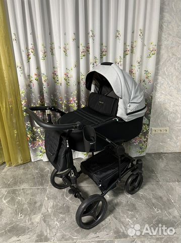 Коляска 2 в 1 bebetto torino tex