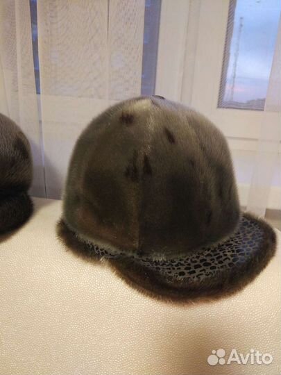 Мужские кепки из нерпы