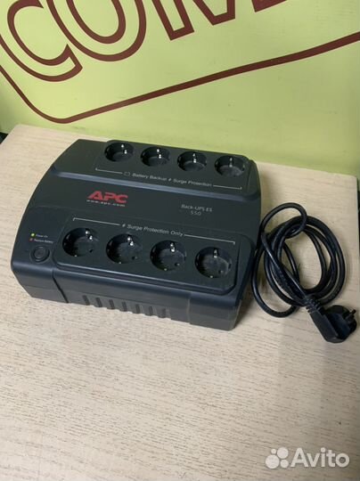 Ибп APC back ups es550 без акб Гарантия