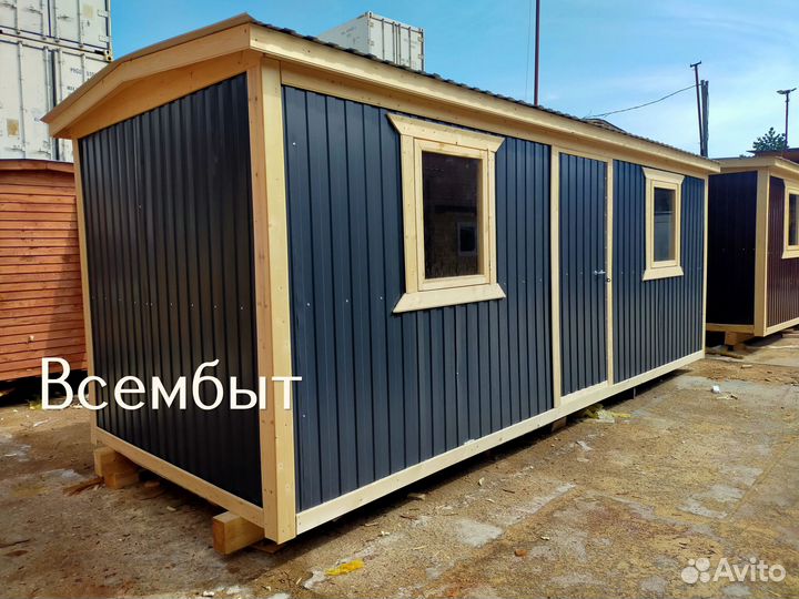 Теплая строительная бытовка