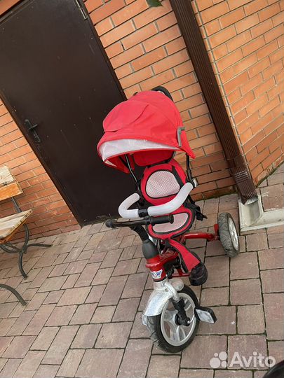 Детский велосипед с ручкой