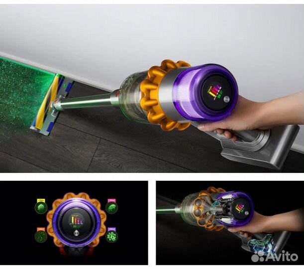 Пылесос Dyson V15 Detect Extra. Оригинал