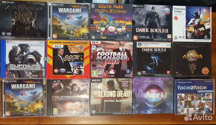 Лицензионные диски PC Редкие