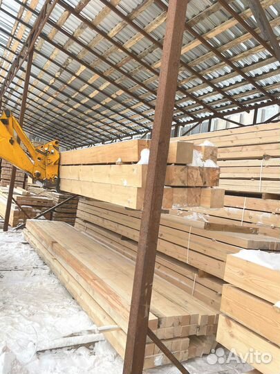 Брус обрезной 100х200х6000мм