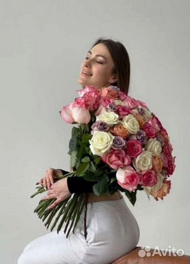 Роза 80см с доставкой. Букет роз с доставкой